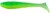 6 kom - Gumena Mamac Keitech FAT Swing Impact 3,8" 9,6cm 8,5gr Lime Chartreuse Glow