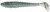 6 kom - Gumena Mamac Keitech FAT Swing Impact 3,8" 9,6cm 8,5gr Silver Shiner