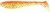 6 kom - Gumena Mamac Keitech FAT Swing Impact 3,8" 9,6cm 8,5gr Spicy Mustard