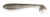 6 kom - Gumena Mamac Keitech FAT Swing Impact 3,8" 9,6cm 8,5gr Srebrni Flash Minnow