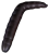 6kom - Crv Iron Trout Baco 4cm Crna