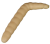 6kom - Crv Iron Trout Baco 4cm Krémová