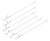 6kom - Feeder predvez Delphin Proxi 8 Loop SM 8cm