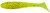 6kom - Gumena Mamac Keitech FAT Swing Impact 3,8" 9,6cm 8,5gr Chartreuse Red Flake