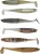 6kom - Gumeni Mamac Berkley Cullshad Slim Mixpack Clear Water 10cm 5gr