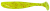 6kom - Gumeni Mamac Keitech Easy Shiner 4,5" 11,4cm 7,3gr Chartreuse Red Flake
