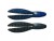 6kom - Gumeni Mamac Keitech Flex Chunk 3" 7,6cm 6,5gr Black Blue