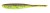 6kom - Gumeni Mamac Keitech Shad Impact 5" 12,7cm 7,2gr Green Pumpkin/Chartreuse