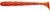 6kom - Gumeni Mamac Keitech Swing Impact 4,5" 11,4cm 9gr Spicy Mustard/Blue