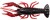6kom - Gumeni Mamac Savage Gear 4D Craw 7,5cm 5,5g Red Craw