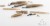6kom - Sigurnosne kopče Zfish Lead Clip Set & Tail Rubber Cone