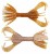 6ks - Gumena Mamac Keitech Hyper Spider 3,2" 8cm 5gr Zlatni Goby (BA-Edition)