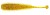 6ks - Gumová Nástraha Rage Creature Swing Ball 9cm UV Golden Glitter