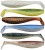 6ks - Sada gumene mamce Abu Garcia Paddletail Kit 10cm