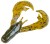 7 kom - Gumena Mamac Strike King Rage Chunk 7,5 cm Plavi Rak