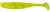 7kom - Gumeni Mamac Keitech Easy Shiner 3,5" 8,9cm 3,9gr Chartreuse Red Flake