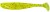 7kom - Gumeni Mamac Keitech Easy Shiner 4" 10,2cm 5,5gr Chartreuse Red Flake
