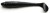 7kom - Gumeni Mamac Keitech FAT Swing Impact 3,3" 8,4cm 5,6gr Black
