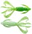 8 kom - Gumena Mamac Keitech Crazy Flapper 2,8" 7,1cm 3,4gr Chartreuse Pepper Shad