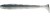 8 kom - Gumena Mamac Keitech Swing Impact 3,5" 8,9cm 3,2gr Electric Silver Shiner