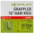 8kom - Gotovi Predvezi Korum Grappler Hair Rigs Barbed 38cm Veličina 10 0,28mm/12lb