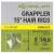8kom - Gotovi Predvezi Korum Grappler Hair Rigs Barbless 38cm