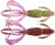 8kom - GumenaMamica Keitech Crazy Flapper 2,8" 7,1cm 3,4gr Mistic Lime Chart
