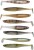 8kom - Gumeni Mamac Berkley Cullshad Slim Mixpack Clear Water 7,5cm 2,5gr