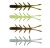 8kom - Gumeni Mamac Illex Nymfa Scissor Comb 7,6cm 2gr