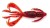 8kom - Gumeni Mamac Keitech Crazy Flapper 2,8" 7,1cm 3,4gr Delta Craw