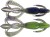 8kom - Gumeni Mamac Keitech Crazy Flapper 2,8" 7,1cm 3,4gr Violet Lime Berry