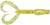 8kom - Gumeni Mamac Keitech Little Spider 2" 5,1cm 1,1gr Chartreuse Red Flake