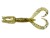 8kom - Gumeni Mamac Keitech Little Spider 2" 5,1cm 1,1gr Green Pumpkin PP/Chartreuse
