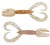 8kom - Gumeni Mamac Keitech Little Spider 2" 5,1cm 1,1gr Silver Electric Shrimp