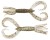 8kom - Gumeni Mamac Keitech Little Spider 3" 7,6cm 1,7gr