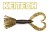 8kom - Gumeni Mamac Keitech Little Spider 3" 7,6cm 1,7gr