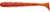 8kom - Gumeni Mamac Keitech Swing Impact 4" 10,2cm 4,6gr Spicy Mustard/Blue