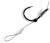 8kom - Predvez MS Range Method Hair Rig 10cm