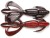 8ks - Gumena Mamac Keitech Crazy Flapper 2,8" 7,1cm 3,4gr Crna Trešnja
