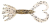 8ks - Gumová Nástraha Keitech Little Spider 3" 7,6cm 1,7gr Silver Shad