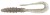 9 kom - Gumena Mamac Keitech Mad Wag Slim 4,5" 11,4cm 2,9gr Electric Shad