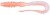 9 kom - Gumeni Mamac Keitech Mad Wag Slim 4,5" 11,4cm 2,9gr Natural Pink