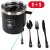 Blagovaonski Set Giants Fishing Thermo Hrnek 400ml + Set Pribora za Jelo