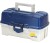 Box Plano Two-Tray Metal Blue/Sandstone Medium