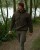 Bunda Korda Insulated Hooded Jacket Dark Olive