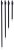 Bušeći držač štapa Carp Spirit BLAX Bank Storm Pole 40-60cm