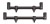Buzzer bar za 2 Štapa Anaconda Blaxx Goal Post Buzzer Black