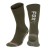 Čarape Fox Green / Silver Thermolite Long Sock Veličina 44-47