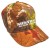 Čelovka Mistrall šiltovka so svetlom vzor oranžové lístie