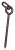 Držač Mamaca UnderCarp Bait Screw s Ovalnim Prstenom 18mm